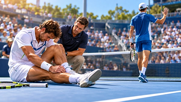 Tennis walkover settlement